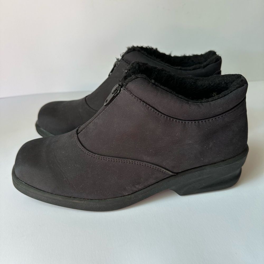 Toe Warmers Micha Ankle Zipper Fleece Lined Winter Boots Size 10 Women’s